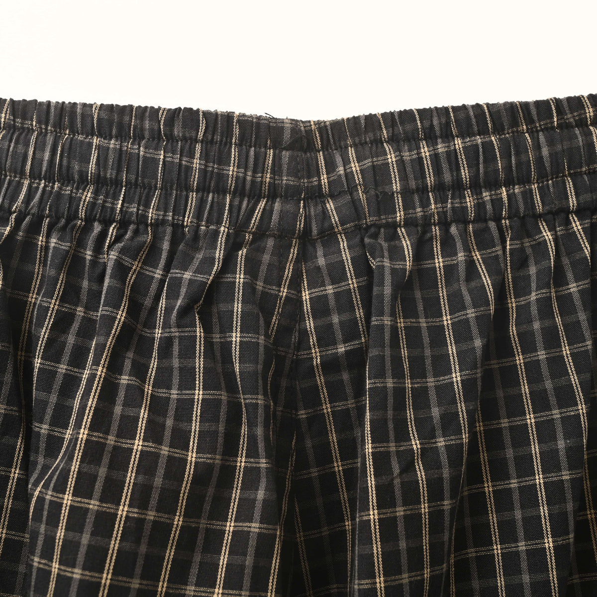 BALENCIAGA Small Check Pattern Shorts