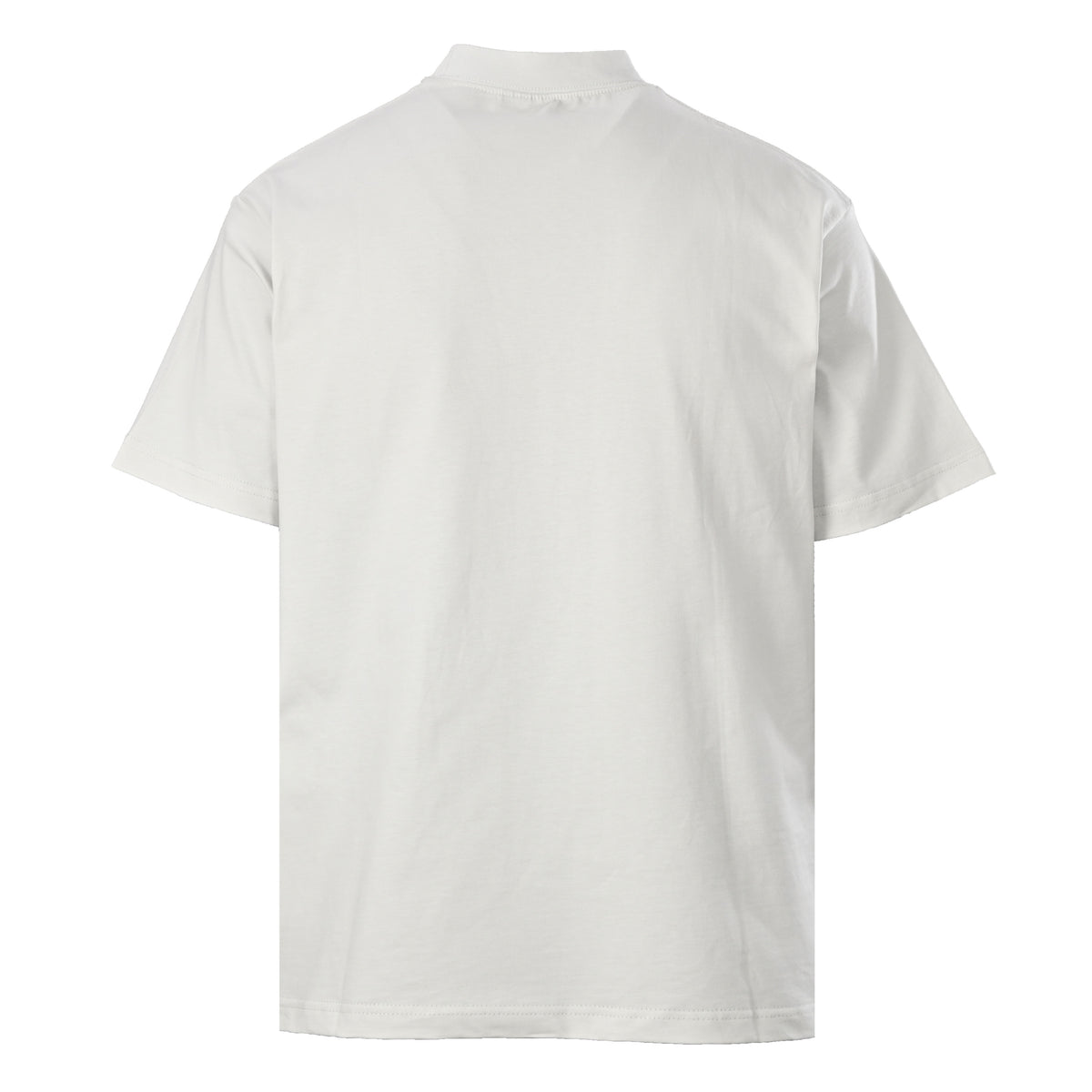 BALENCIAGA Cracked Lettering Print Short Sleeve T-Shirt
