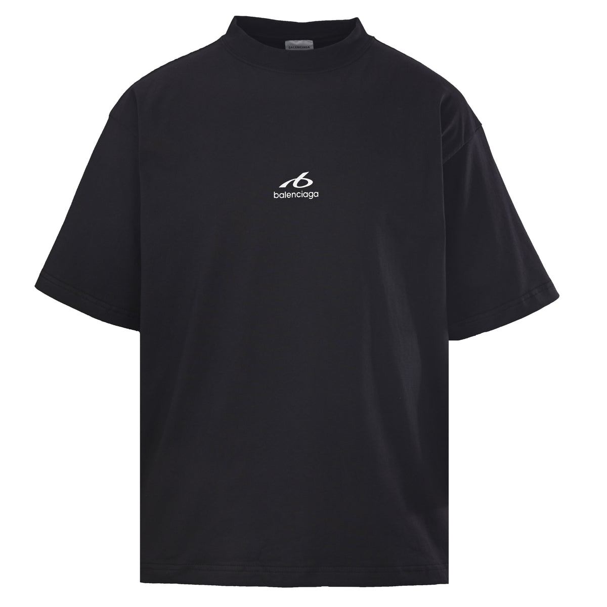 BALENCIAGA 6B Reflective Graphic Print Short Sleeve T-Shirt