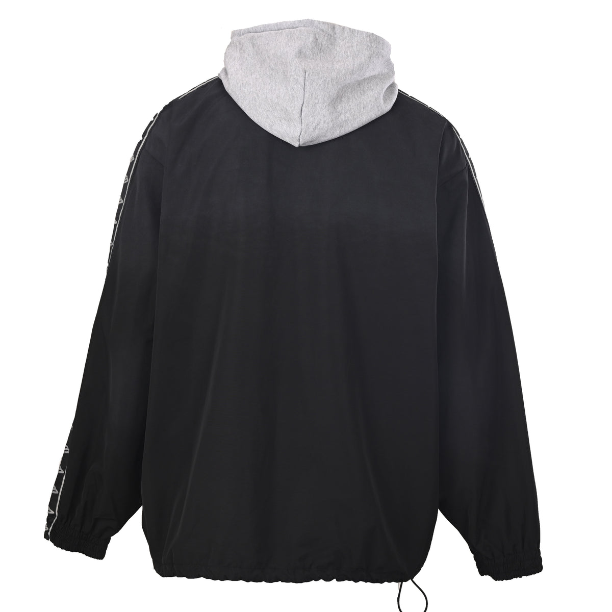 Balenciaga BLCG 3B Tape Washed Cotton Poplin Hooded Jacket