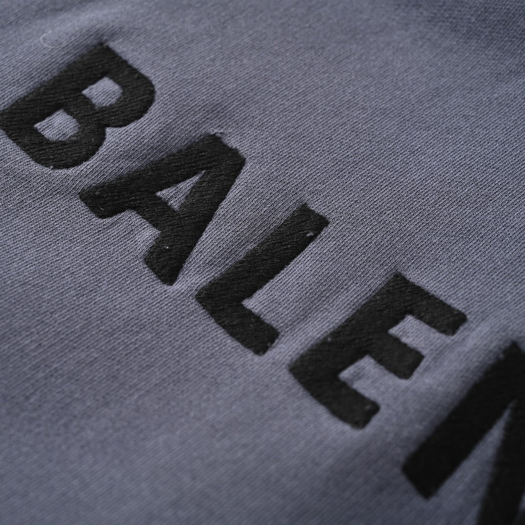 BALENCIAGA Distressed Embroidered Hand-Painted Zip-Up Hoodie