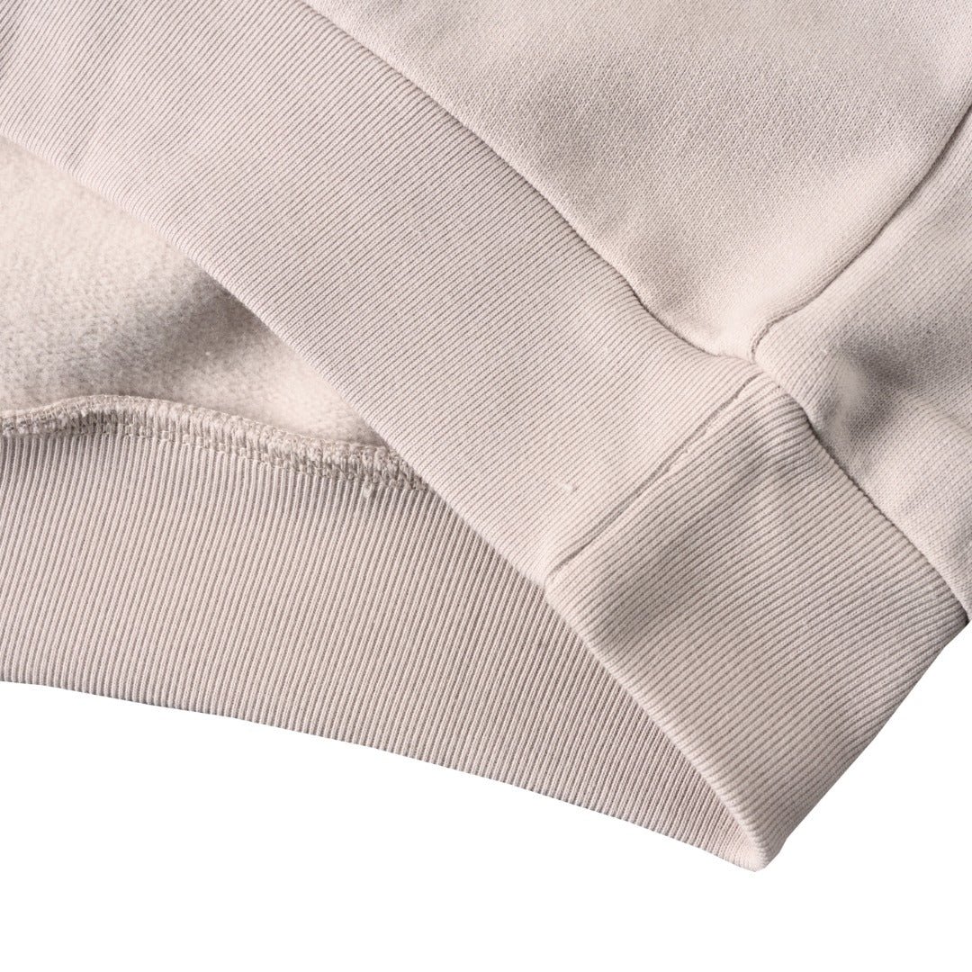 BALENCIAGA V-Neck Embroidered Lettering Hoodie