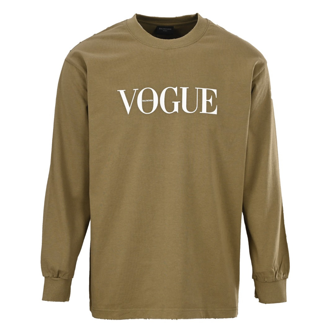 Balenciaga x Vogue Lighthouse Distressed Long-Sleeve T-Shirt