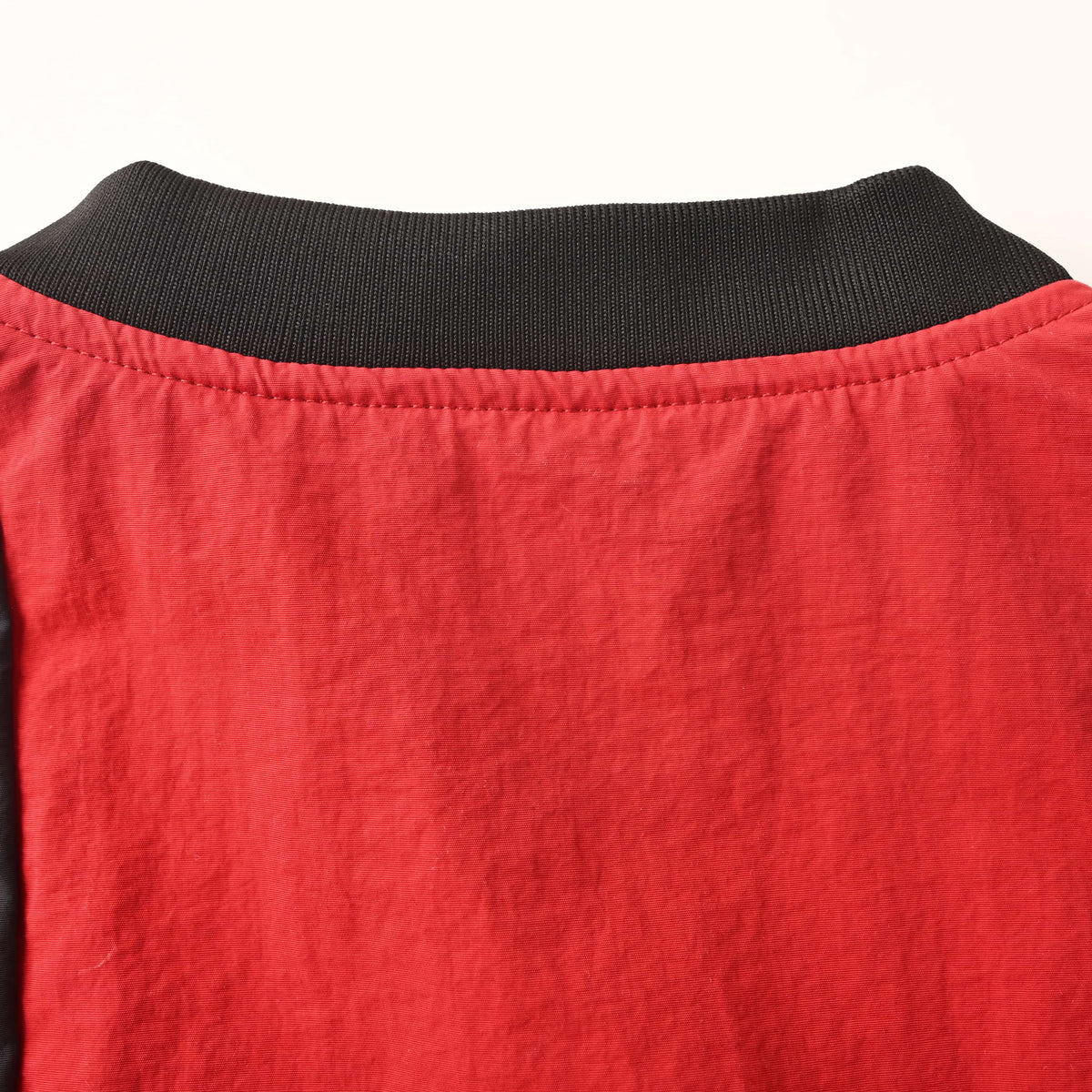 BALENCIAGA BLCG Nylon Long Sleeve T-Shirt with Black and Red Logo Detailing