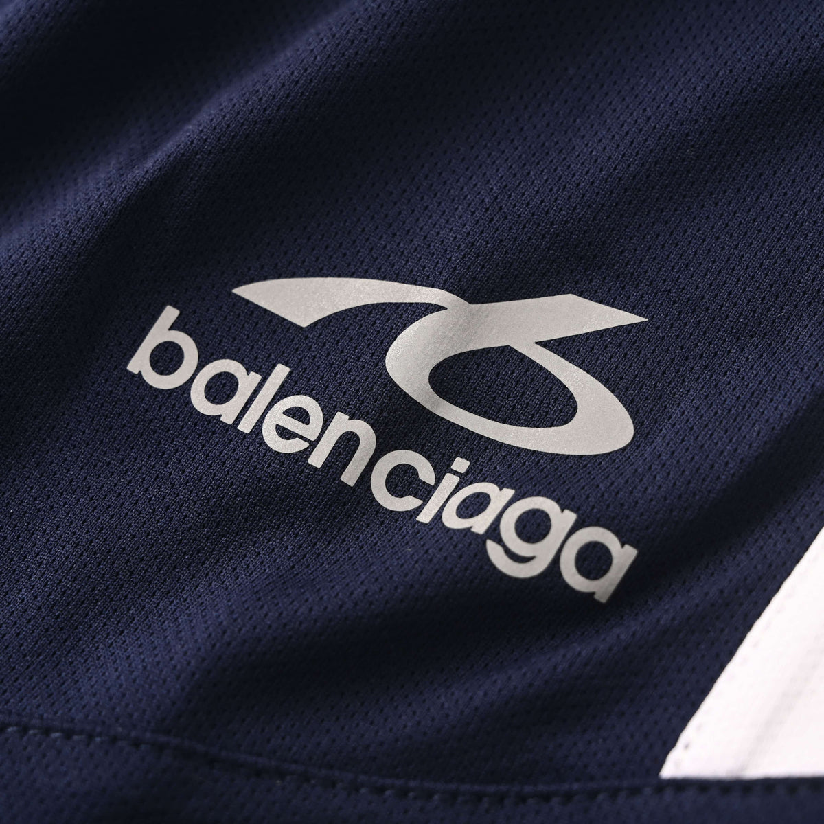 BALENCIAGA 6B Reflective Series Mesh Shorts