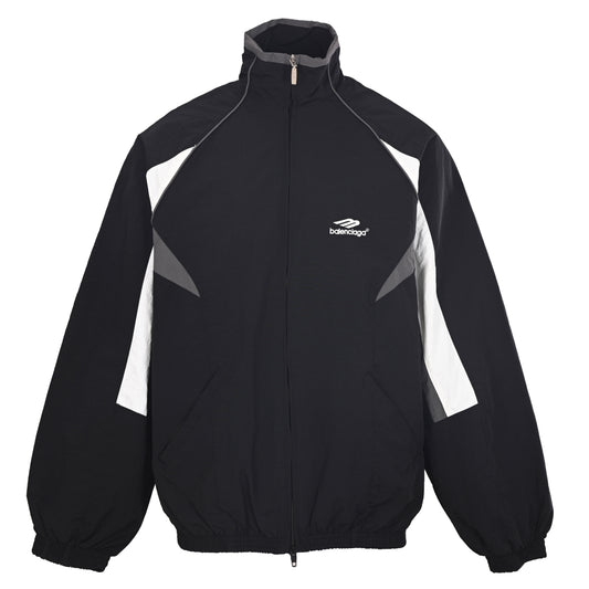 BALENCIAGA Runway-Style Panelled Track Jacket