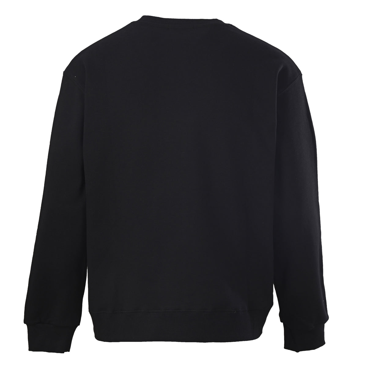 Unisex Oversized Poker Lettering Puff Print Sweatshirt