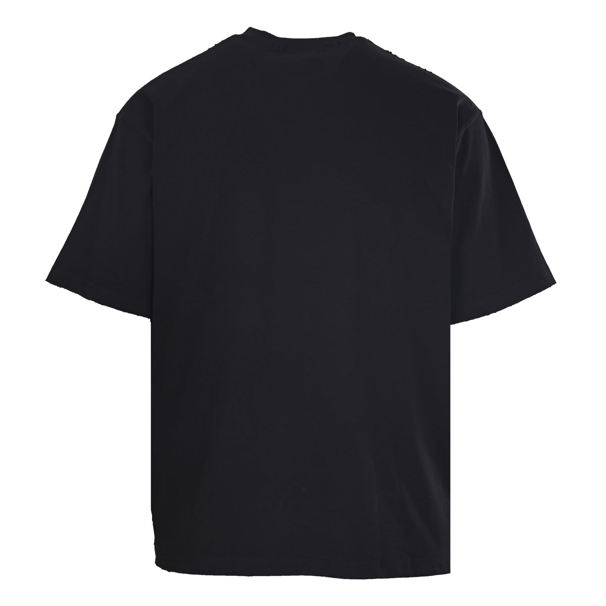 BALENCIAGA BLCG Green Tape-Effect Graffiti Short Sleeve T-Shirt