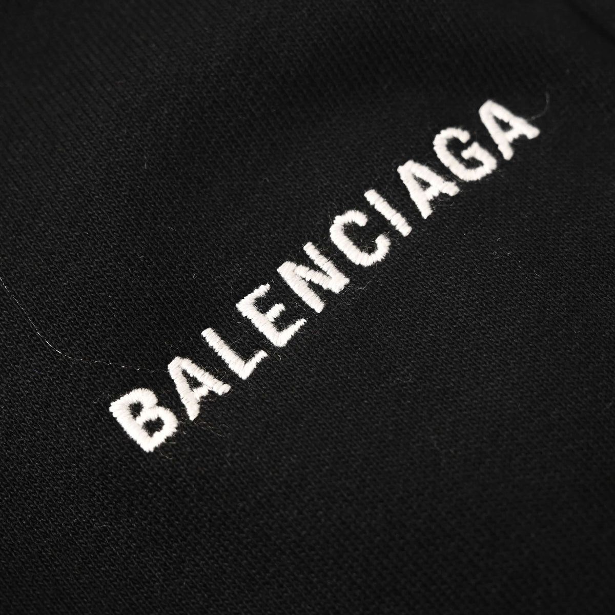 BALENCIAGA BLCG BACK Embroidered Lettering Shorts