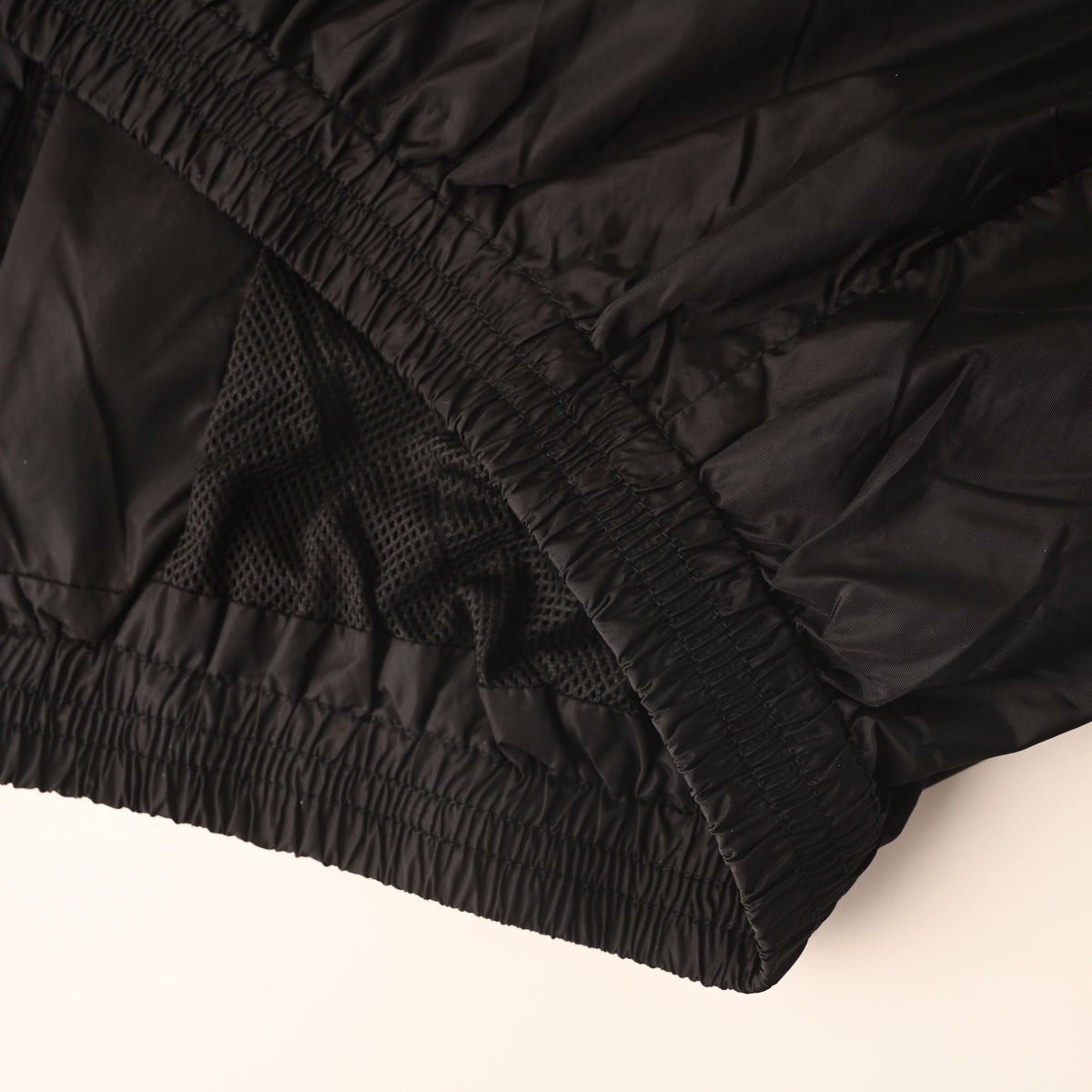 BALENCIAGA x adidas Trefoil Black & White Shoulder-Panel Jacket