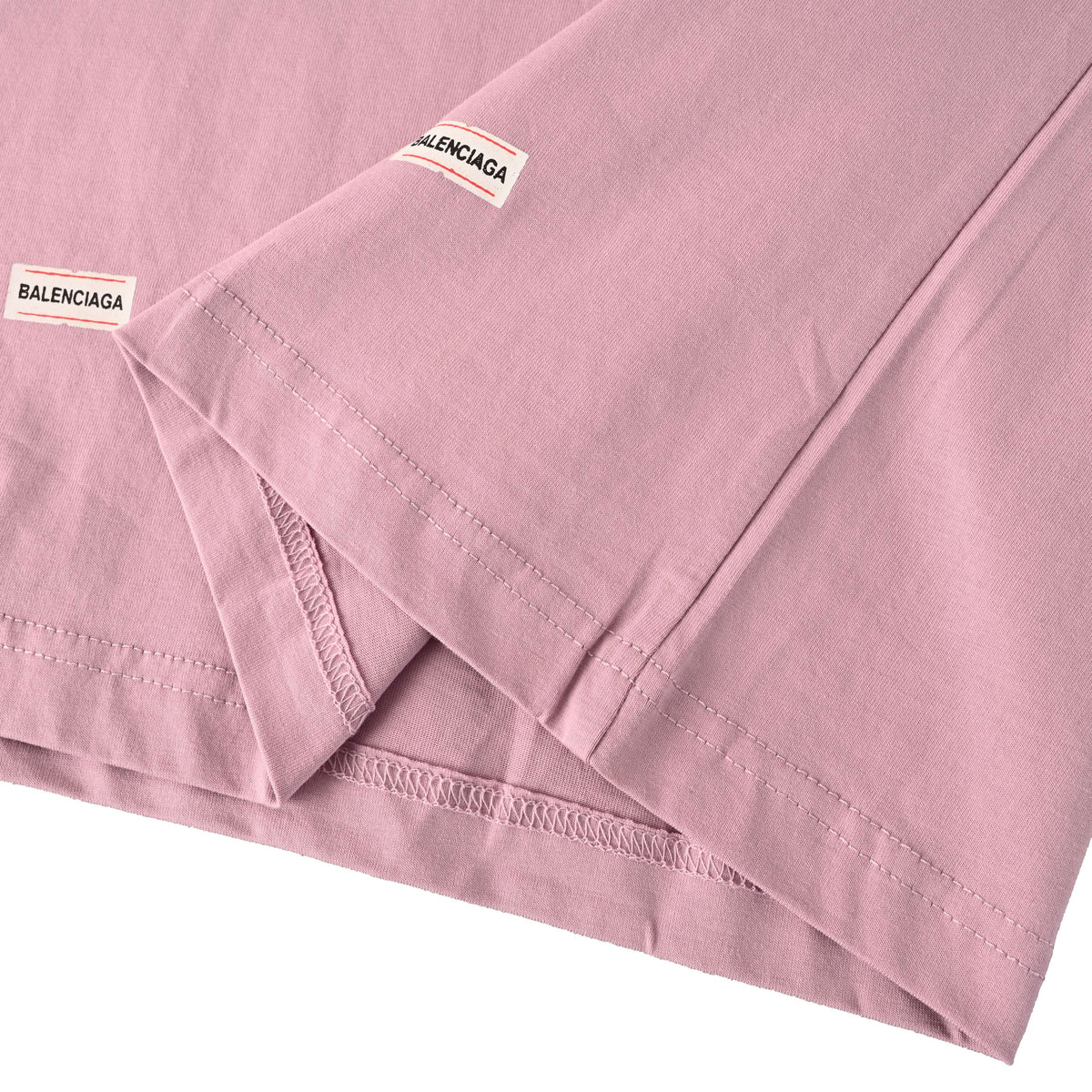 BALENCIAGA Qixi Edition All-Over Tape Graphic Short Sleeve T-Shirt