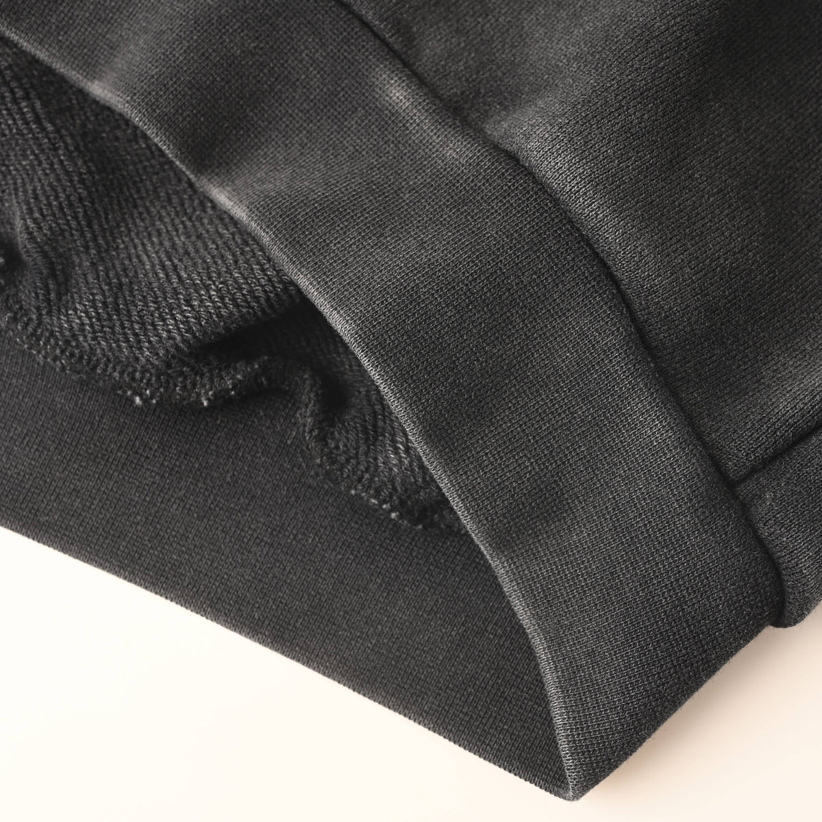 Balenciaga BLCG Washed Black Blur Ring Heavyweight Hoodie