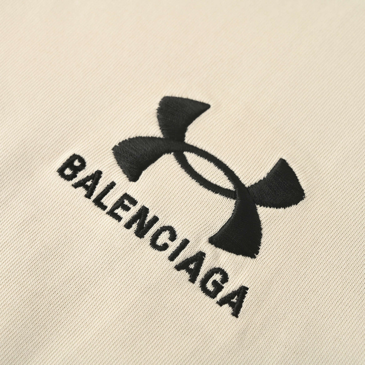BALENCIAGA x Under Armour Embroidered Logo Short Sleeve T-Shirt