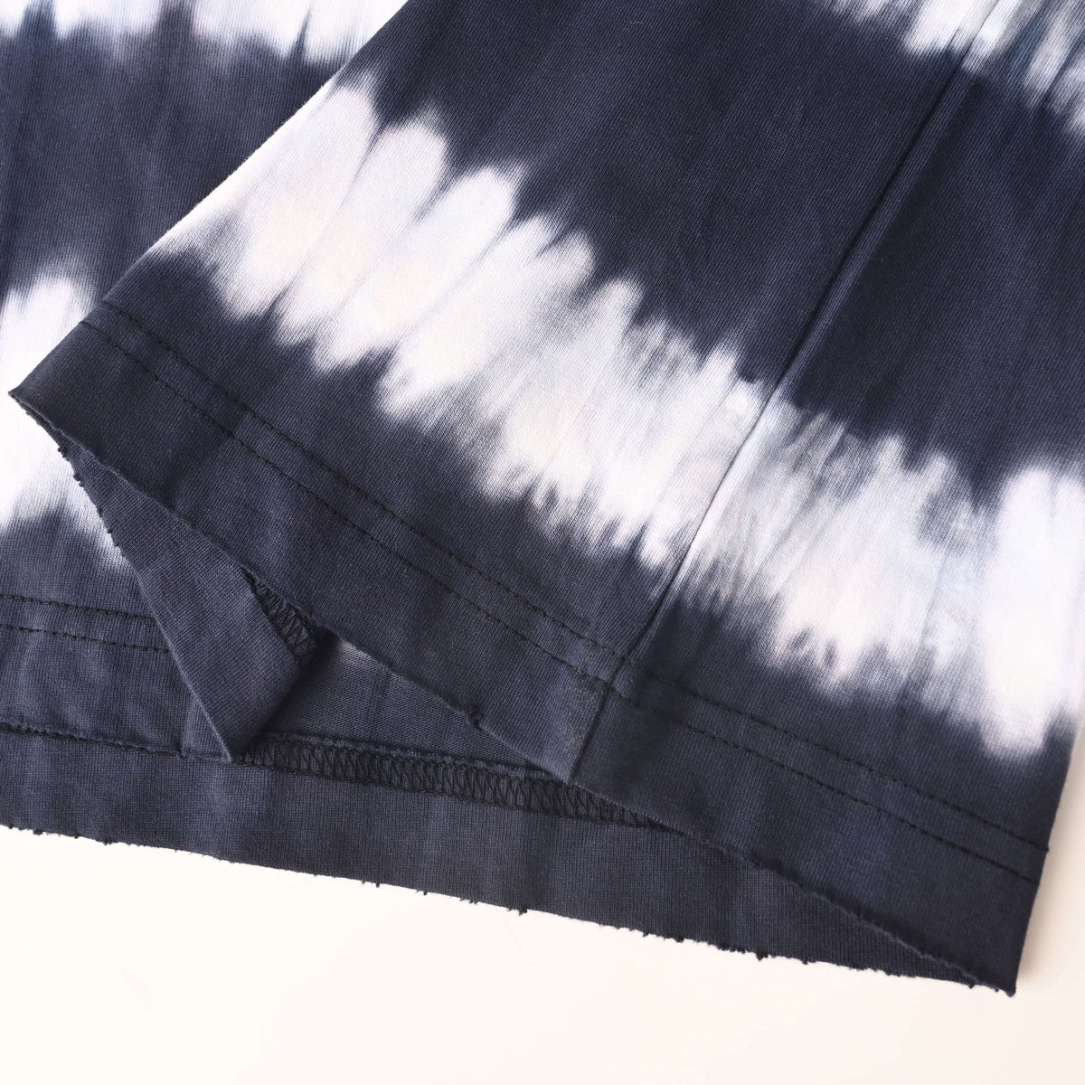 BALENCIAGA Tie-Dye Tape Motif Short Sleeve T-Shirt