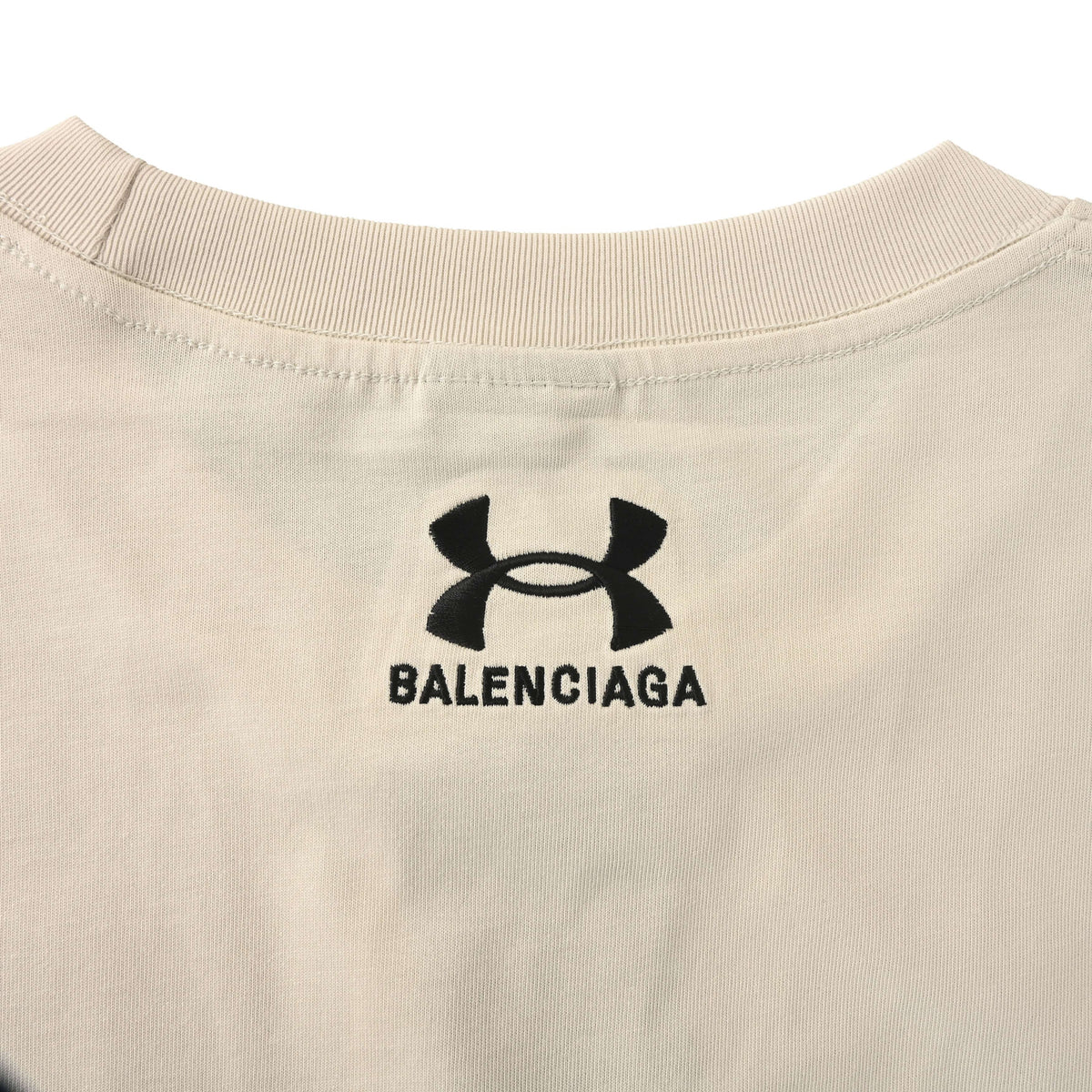 BALENCIAGA x Under Armour Embroidered Logo Short Sleeve T-Shirt