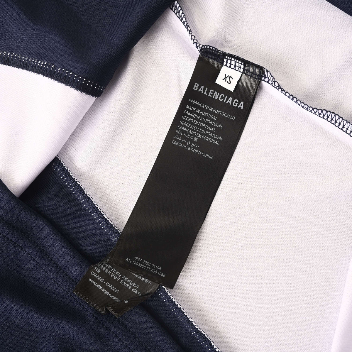 BALENCIAGA 6B Reflective Series Mesh Short Sleeve T-Shirt