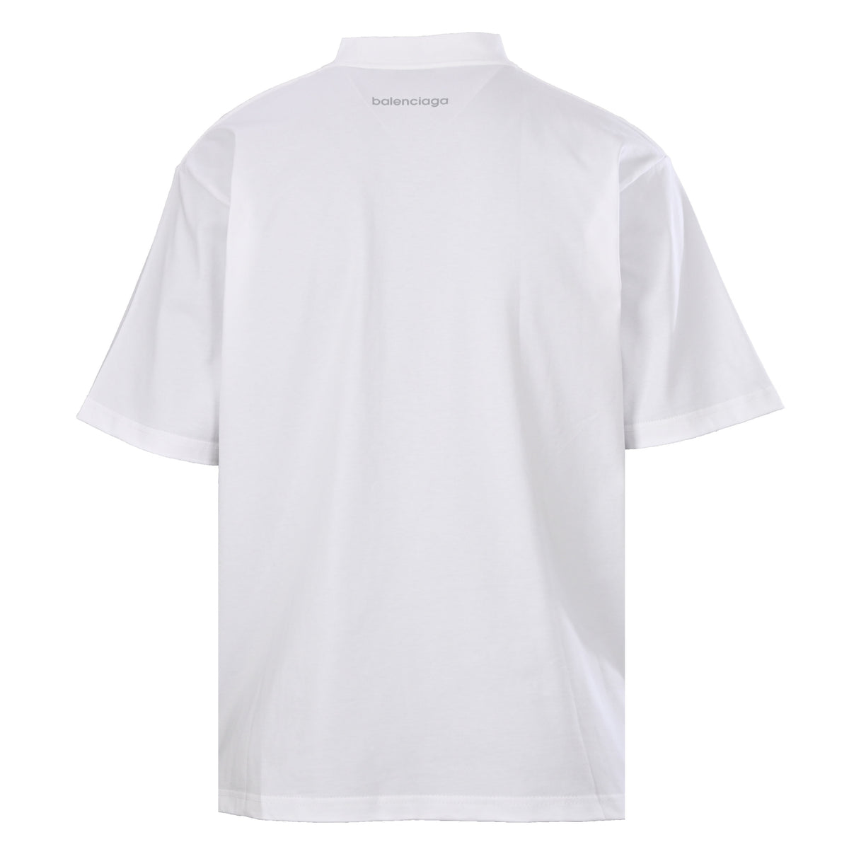 BALENCIAGA 6B Reflective Graphic Print Short Sleeve T-Shirt
