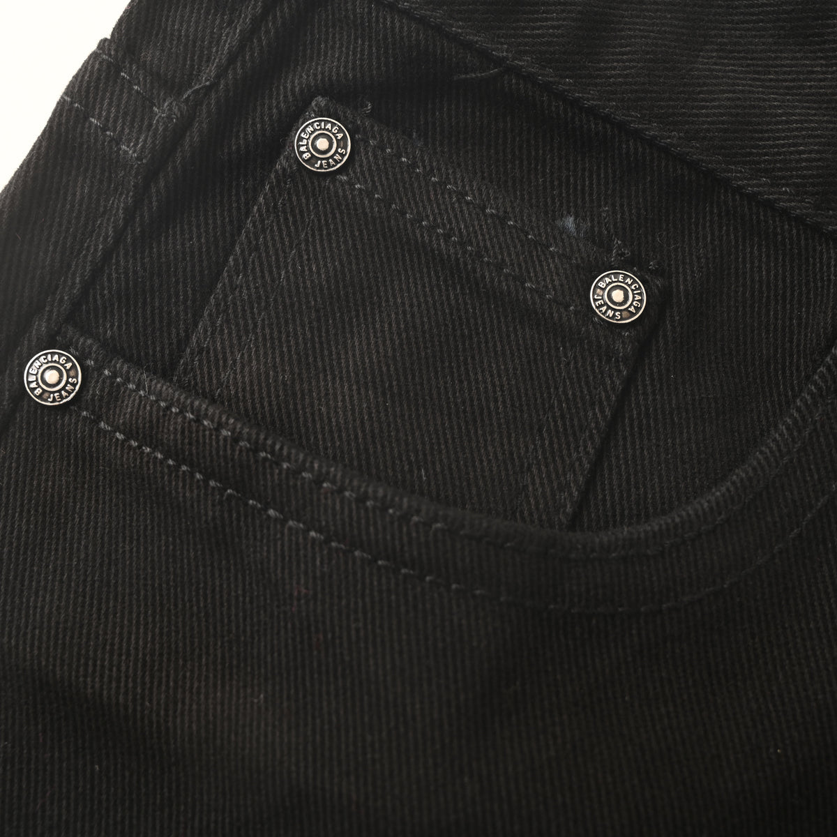 BALENCIAGA Black Subtle Flare Jeans
