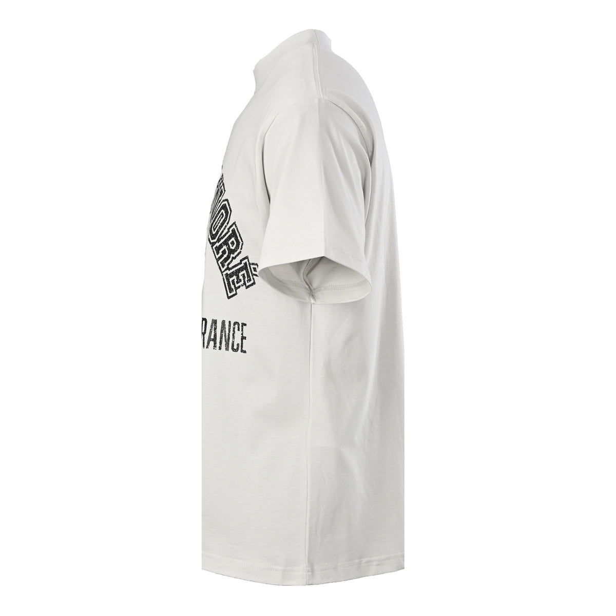 BALENCIAGA Cracked Lettering Print Short Sleeve T-Shirt