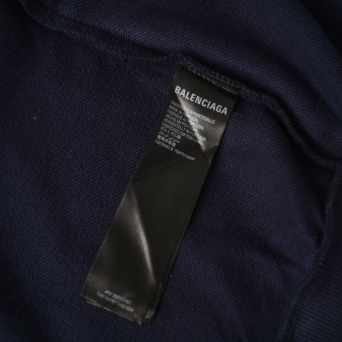 Balenciaga BLCG WFP Washed Cotton Terry Zip-Up Hoodie