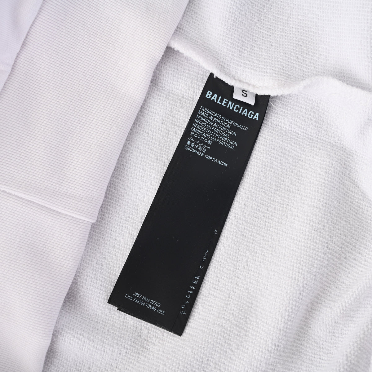 Balenciaga BLCG 3M Letter Embroidered Unisex Hoodie