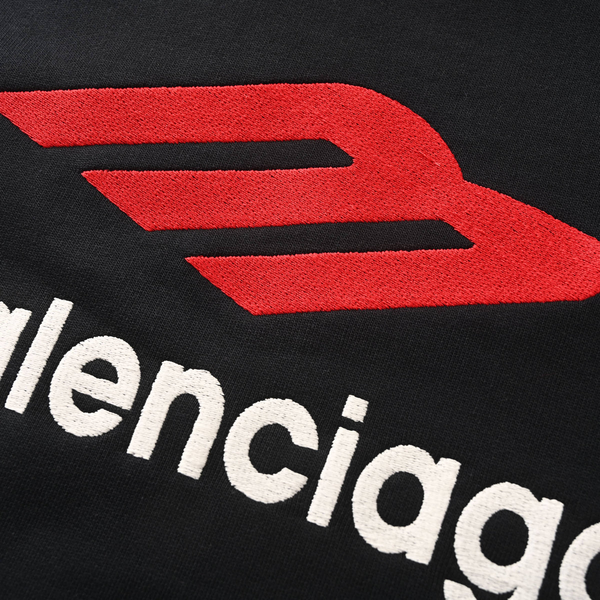 Balenciaga BLCG 3M Letter Embroidered Unisex Hoodie