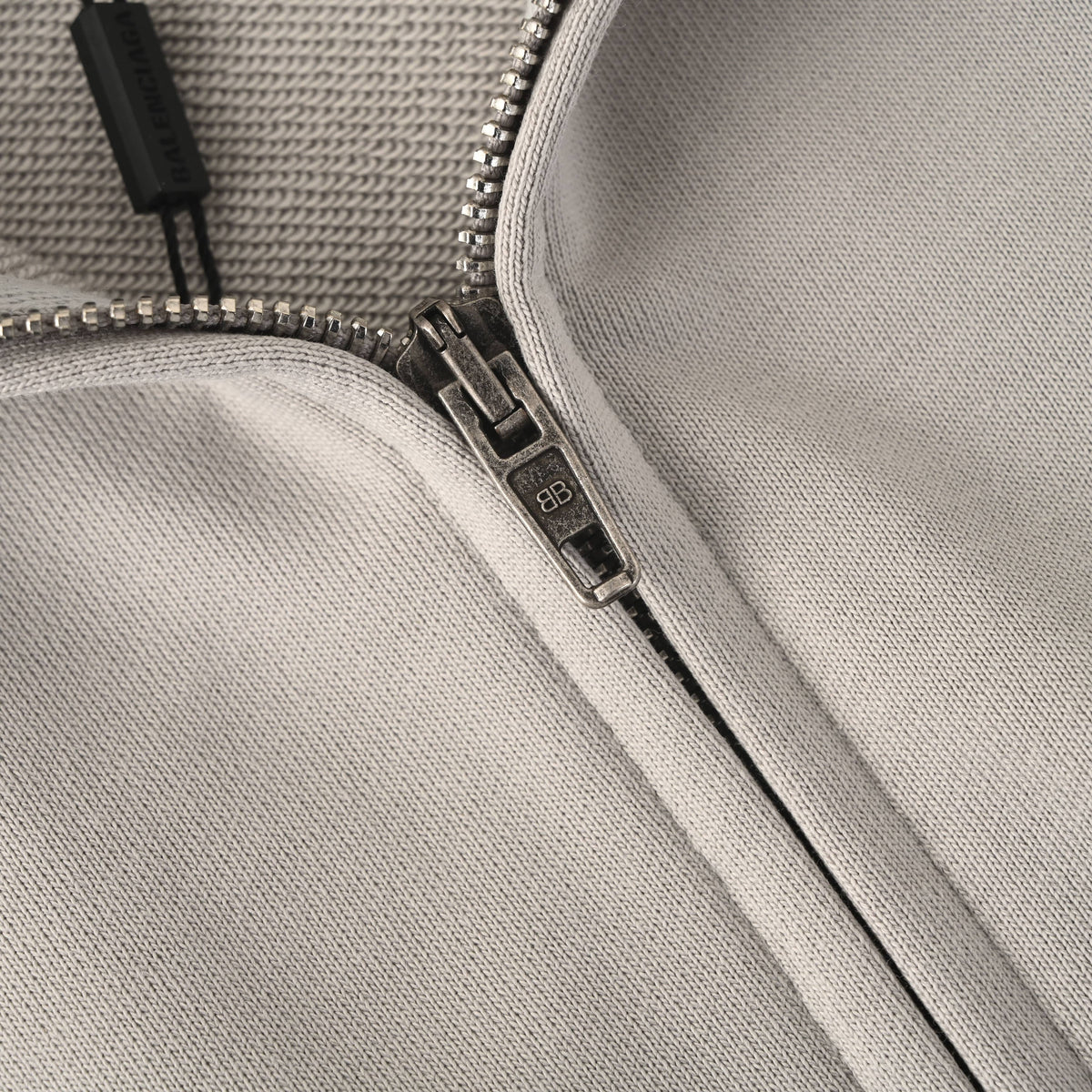 Balenciaga BLCG WFP Washed Cotton Terry Zip-Up Hoodie