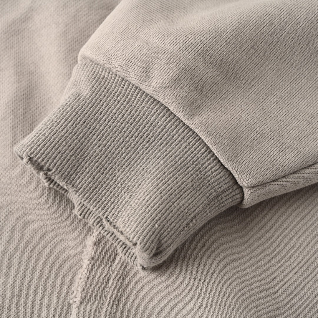Balenciaga BB Logo Distressed Oversized Pullover Hoodie