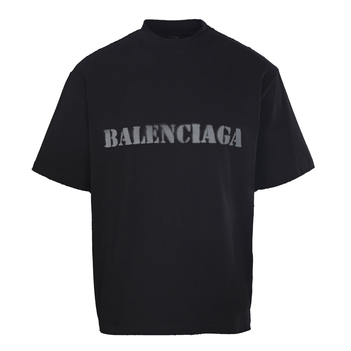 BALENCIAGA BLCG Horizontal Letter Print Short Sleeve T-Shirt