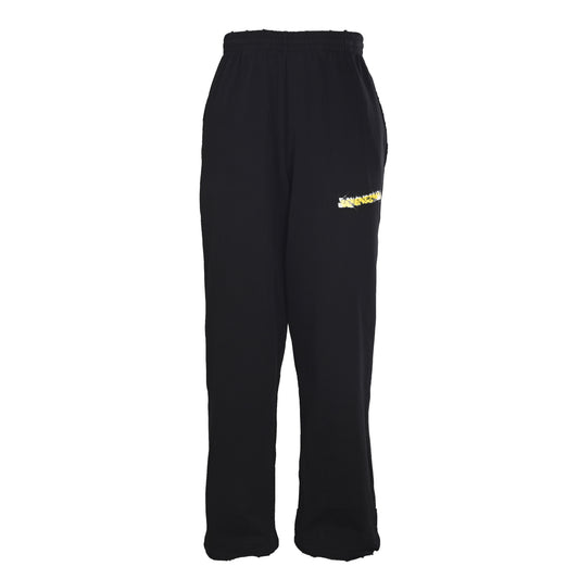 BALENCIAGA Layered Tape Lettering Pants