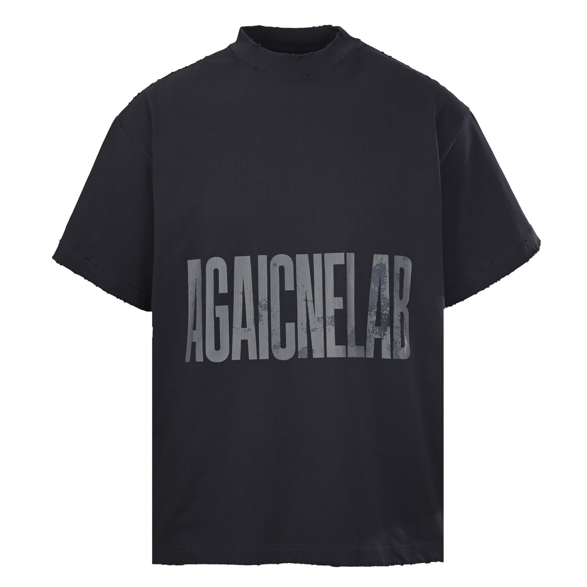 BALENCIAGA BLCG Horizontal Letter Print Short Sleeve T-Shirt