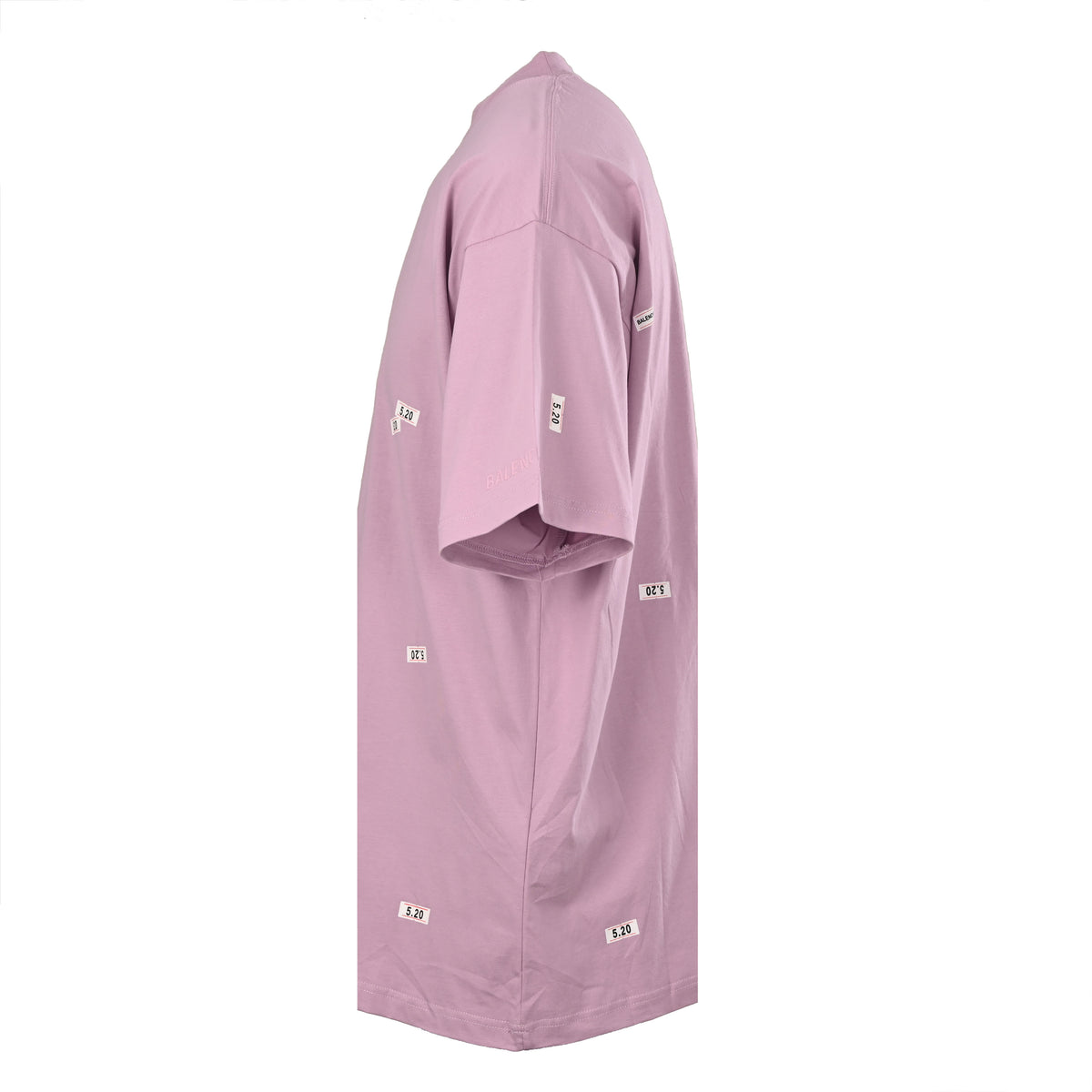 BALENCIAGA Qixi Edition All-Over Tape Graphic Short Sleeve T-Shirt