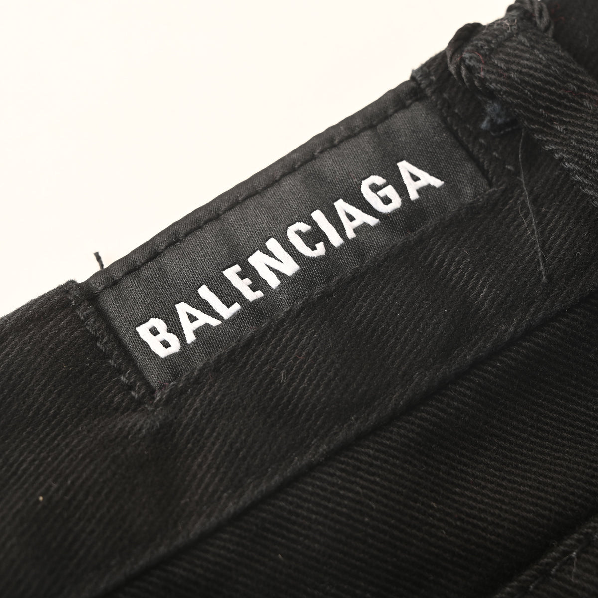 BALENCIAGA Black Subtle Flare Jeans