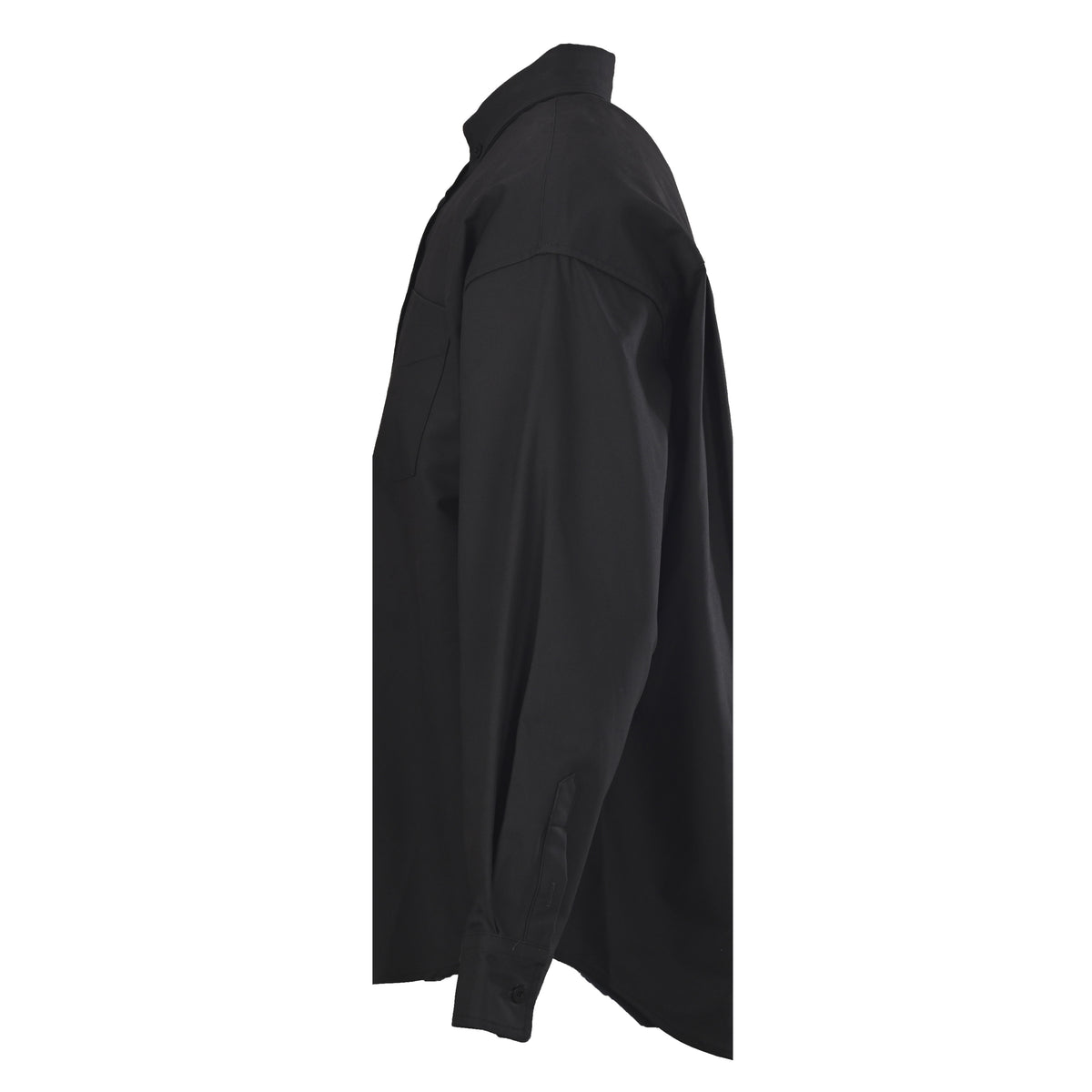 BALENCIAGA Classic Back Graphic Print Shirt Jacket