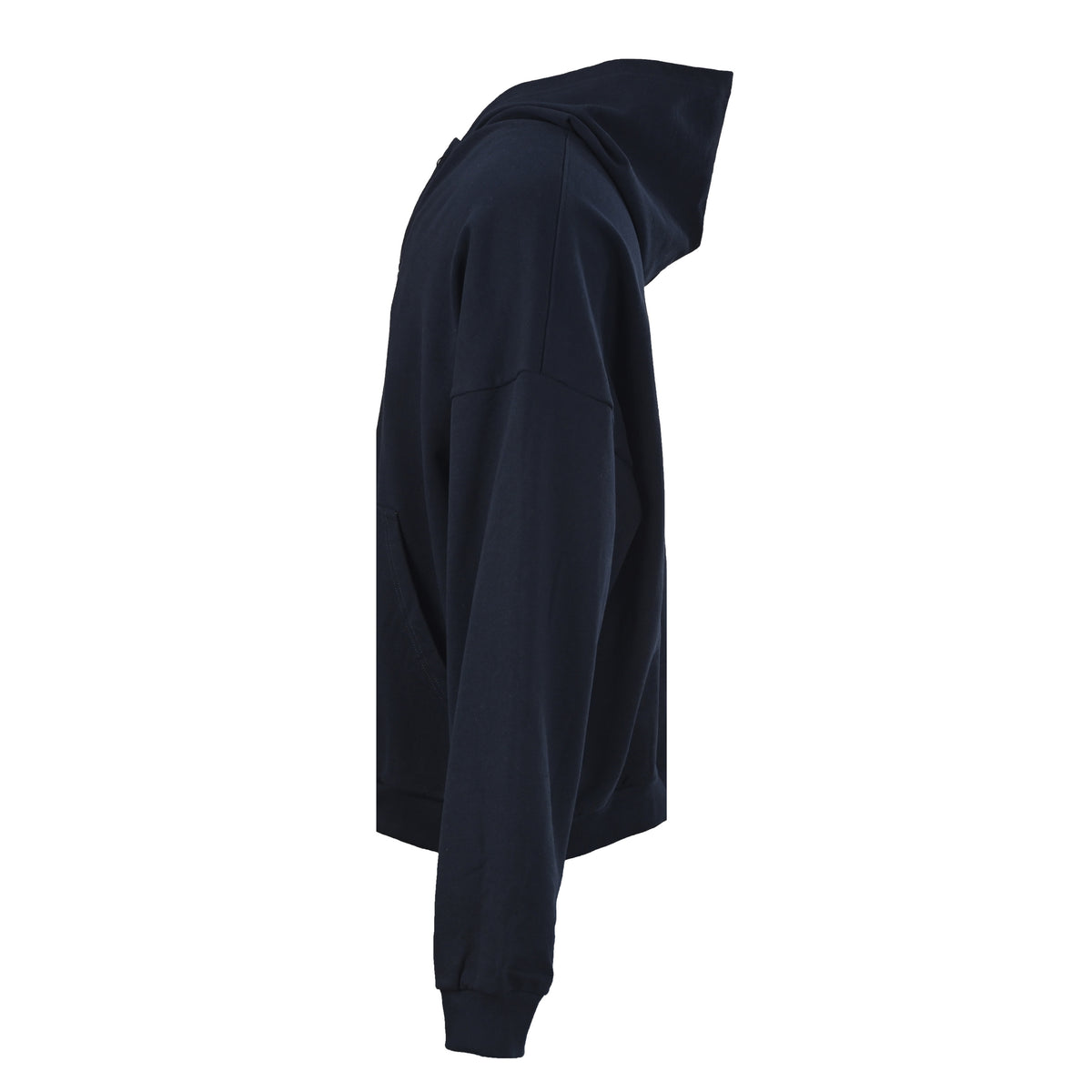BALENCIAGA V-Neck Embroidered Lettering Hoodie