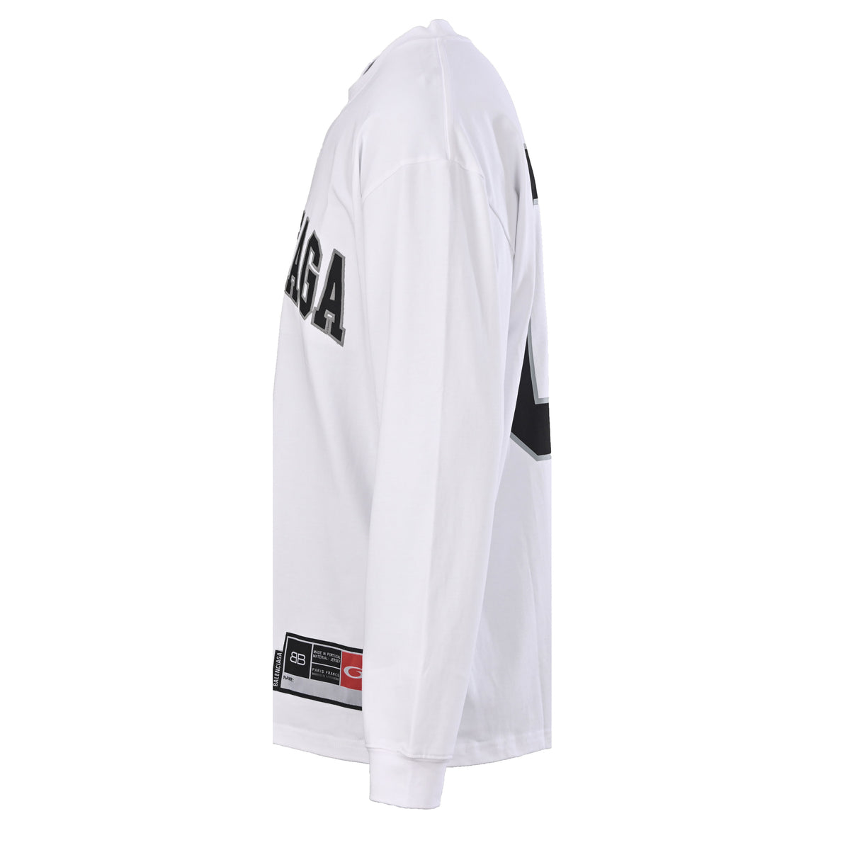 BALENCIAGA x Manchester United Number 10 Football Long Sleeve T-Shirt