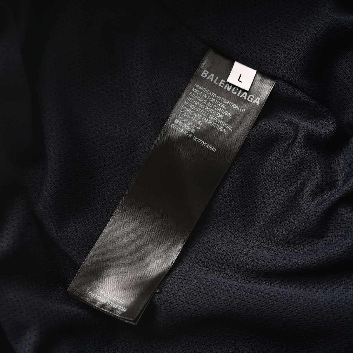 BALENCIAGA Bodies Blue Track Pants