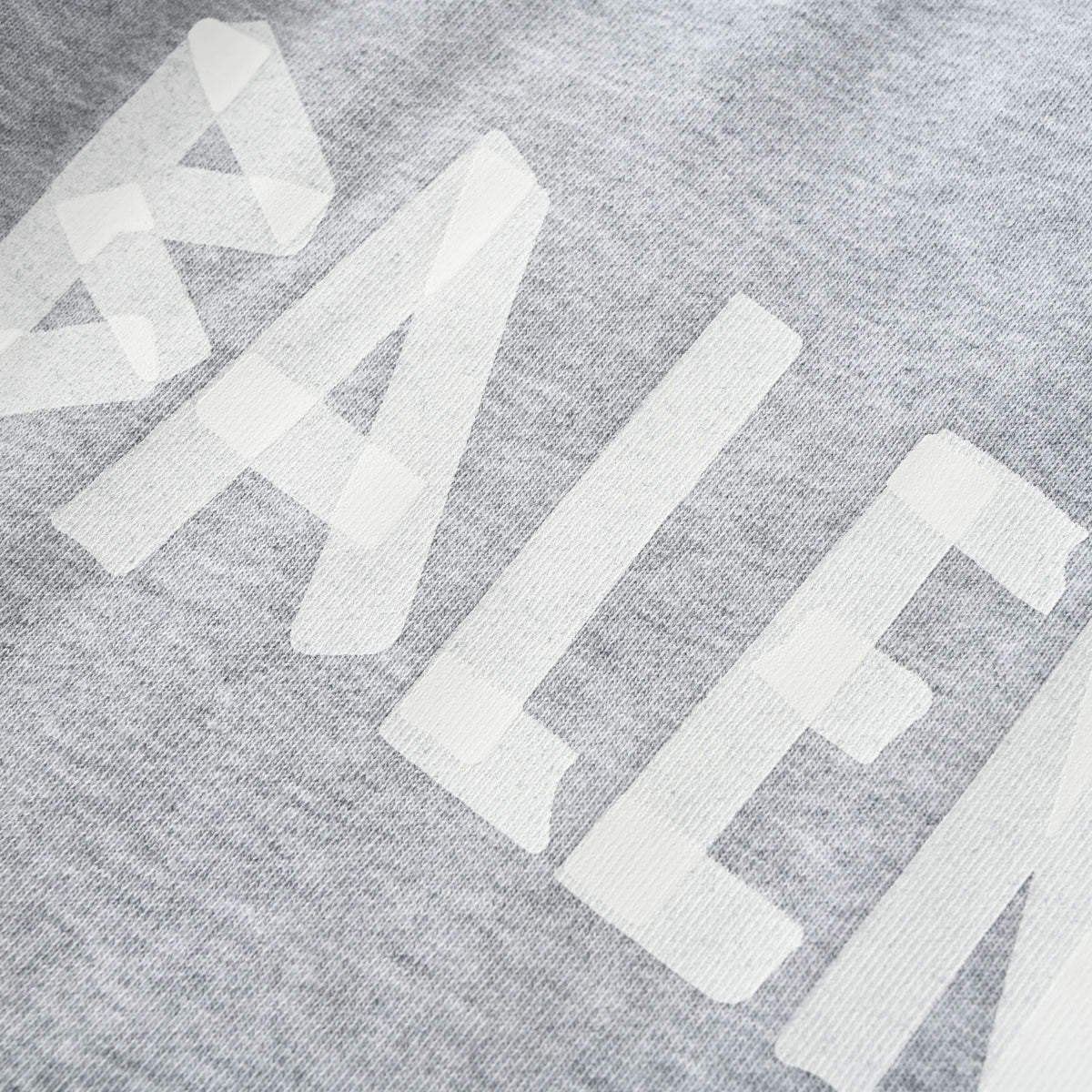 BALENCIAGA Washed Distressed Masking Tape Print Hoodie
