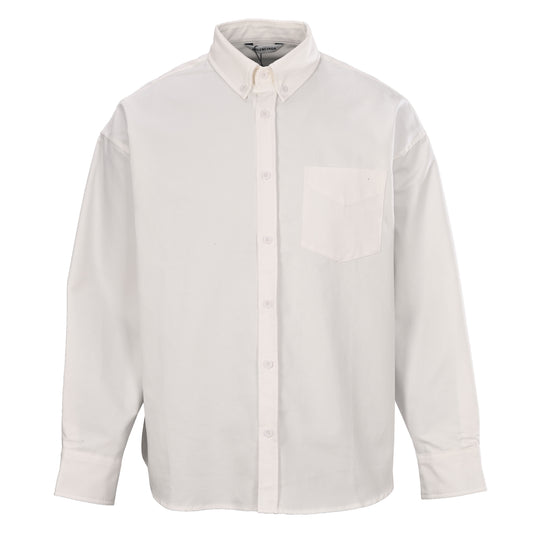 BALENCIAGA Classic Back Graphic Print Shirt Jacket