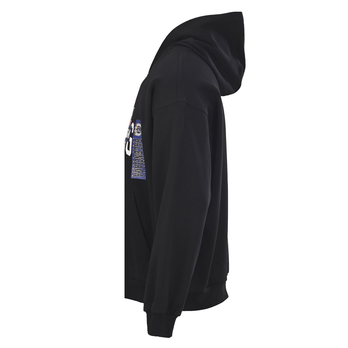 BALENCIAGA Bumper Stickers Layered Logo Hoodie