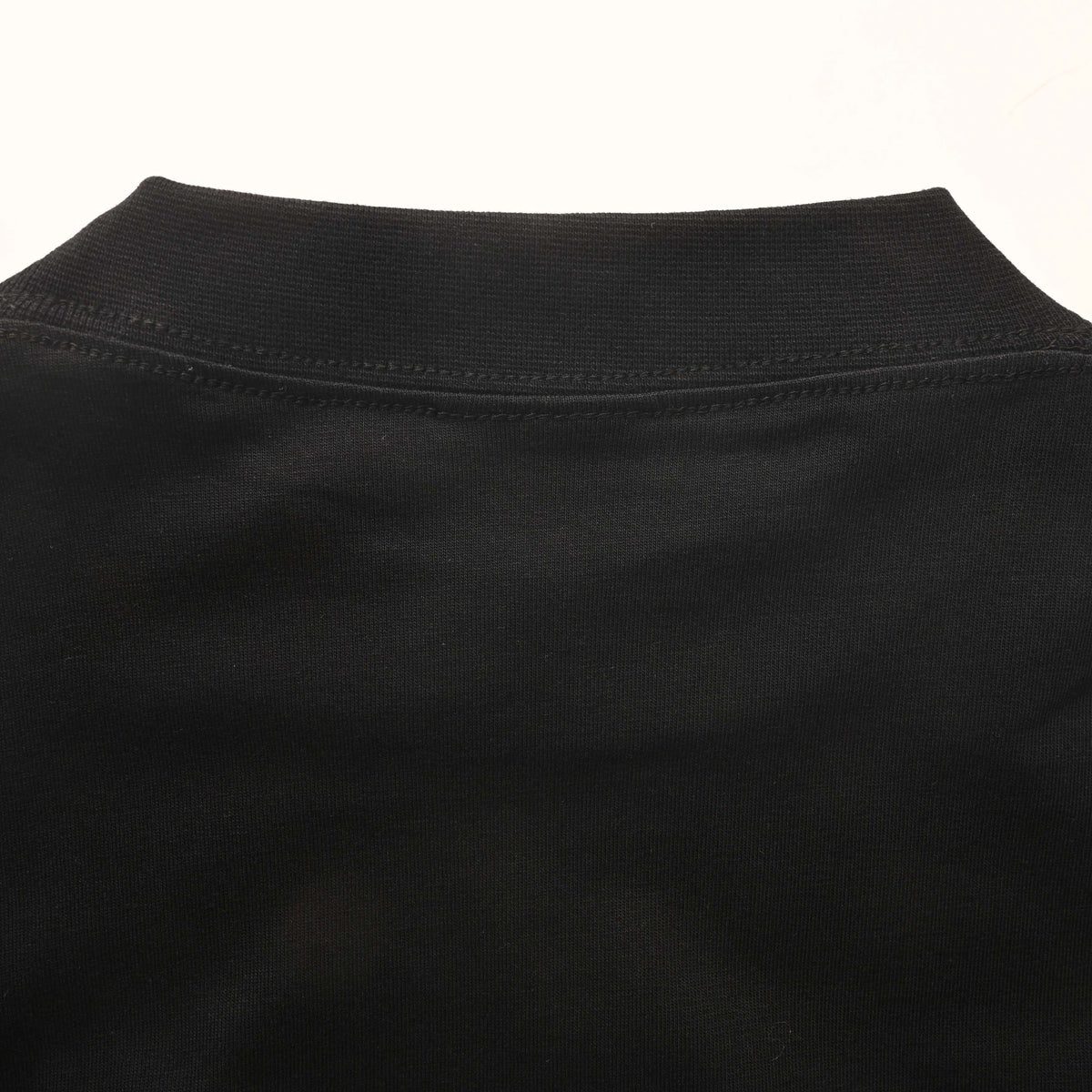 Rainbow Chalk Graphic Drop-Shoulder Long Sleeve Cotton T-Shirt