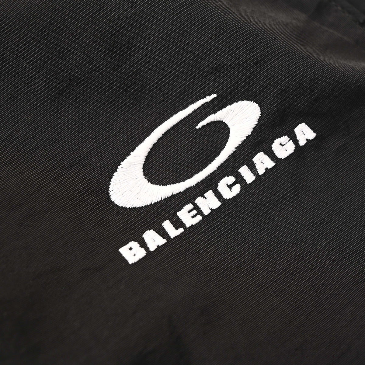 BALENCIAGA Ring Motif Embroidered Shell-Style Pants