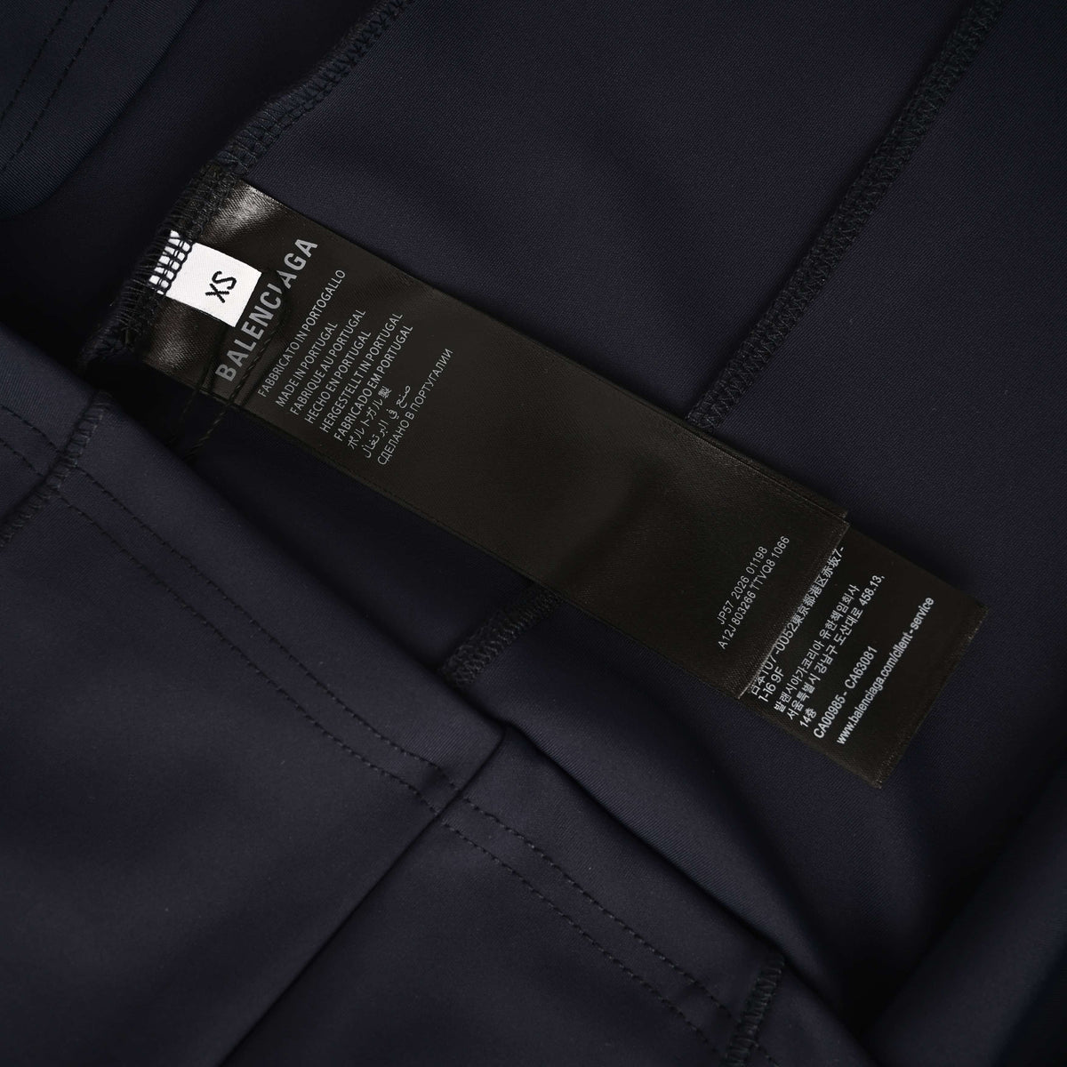 BALENCIAGA 6B Reflective Layered-Look Panelled Long Sleeve T-Shirt
