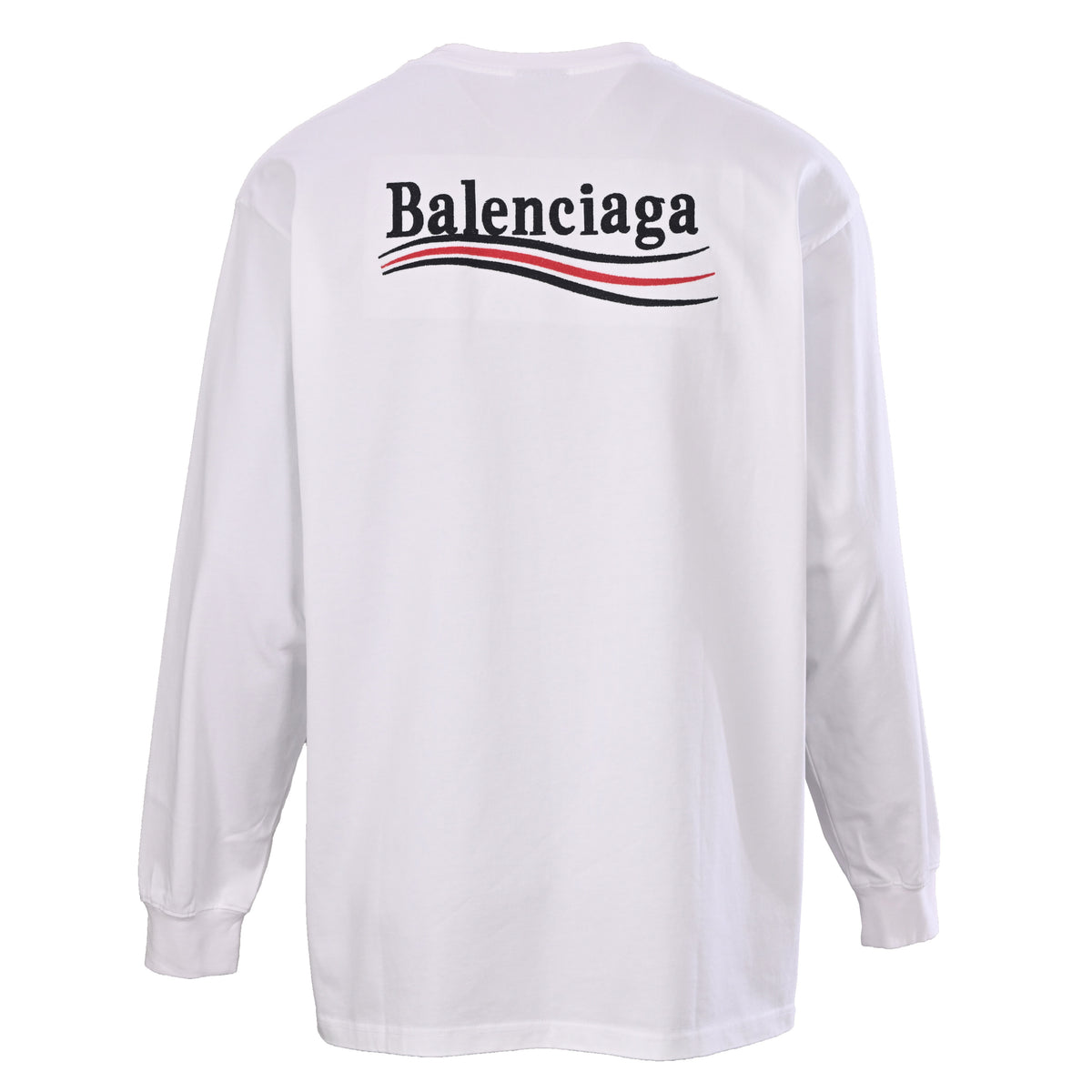 Balenciaga BLCG Cola Embroidered Heavyweight Long-Sleeve T-Shirt