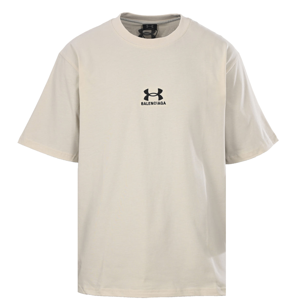 BALENCIAGA x Under Armour Embroidered Logo Short Sleeve T-Shirt